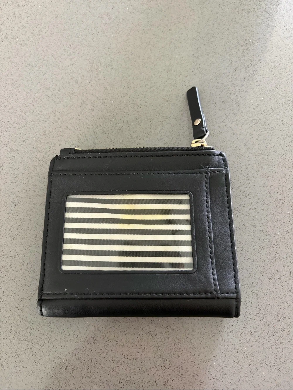 Kate Spade Bee Wallet Mika’s Pond Flying Bee Black GUC